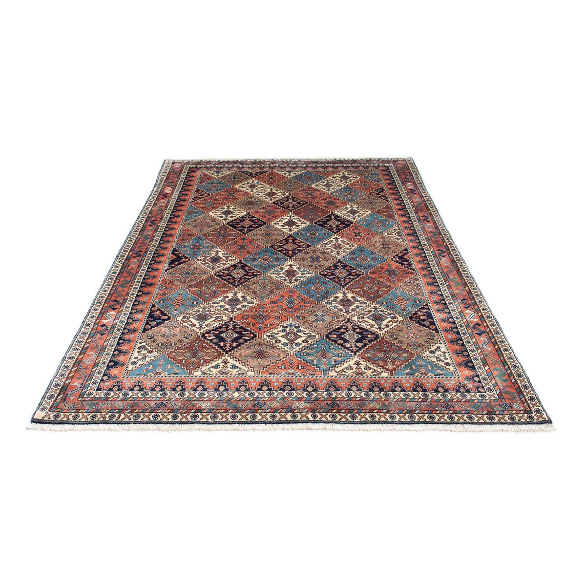 Tapis Gabbeh - Persan Kashkuli - 235 x 161 cm - multicolore
