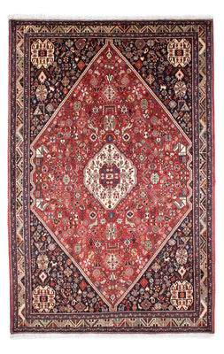 Tapis Gabbeh - Persan Kashkuli - 247 x 157 cm - rouge foncé