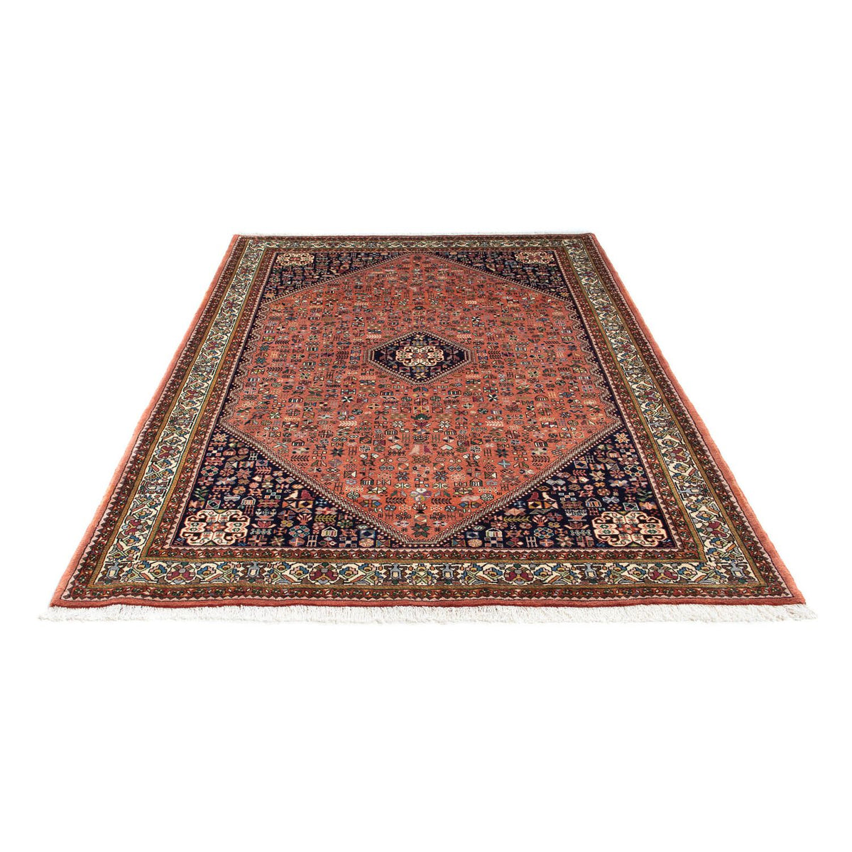 Tapis Gabbeh - Persan Kashkuli - 240 x 167 cm - rouille