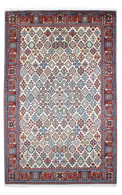 Tapis Gabbeh - Persan Kashkuli - 241 x 159 cm - beige
