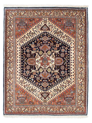 Tapis Gabbeh - Persan Kashkuli - 180 x 145 cm - bleu foncé