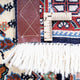 Tapis Gabbeh - Persan Kashkuli - 180 x 145 cm - bleu foncé