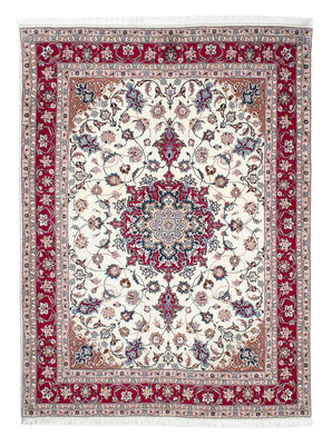 Tapis persan - Tabriz - Royal - 200 x 149 cm - beige