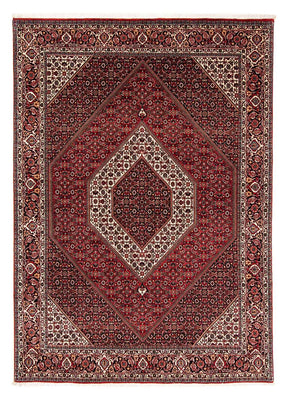 Tapis persan - Bidjar - 240 x 172 cm - rouge foncé