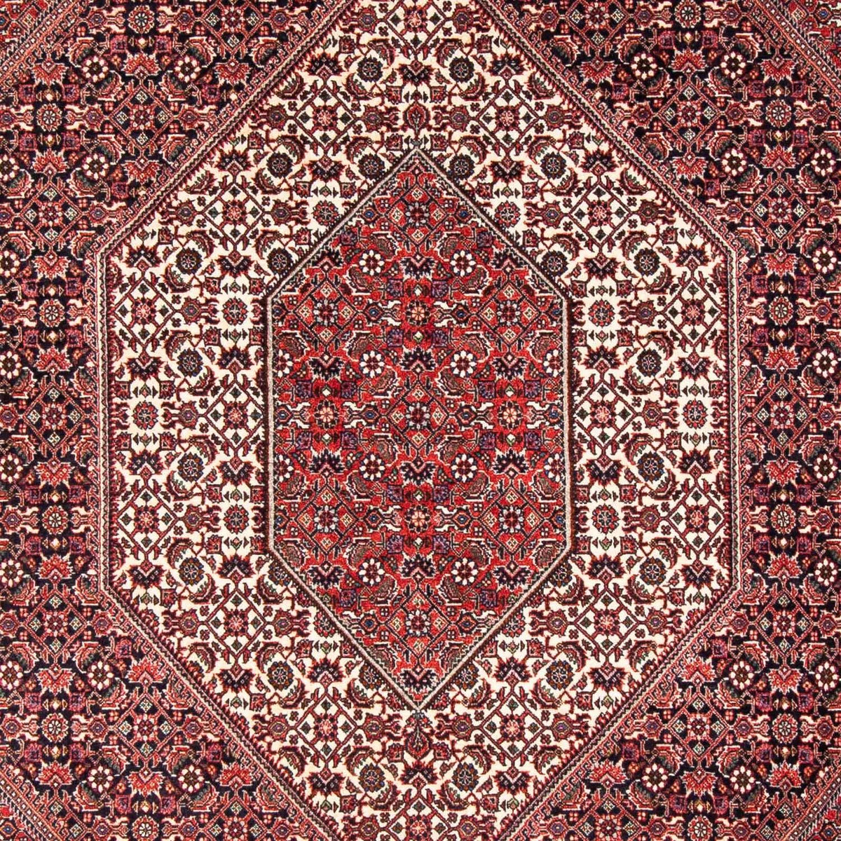 Tapis persan - Bidjar - 242 x 168 cm - rouge clair