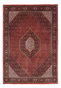 Tapis persan - Bidjar - 240 x 171 cm - rouge foncé