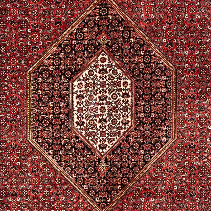 Tapis persan - Bidjar - 240 x 171 cm - rouge foncé