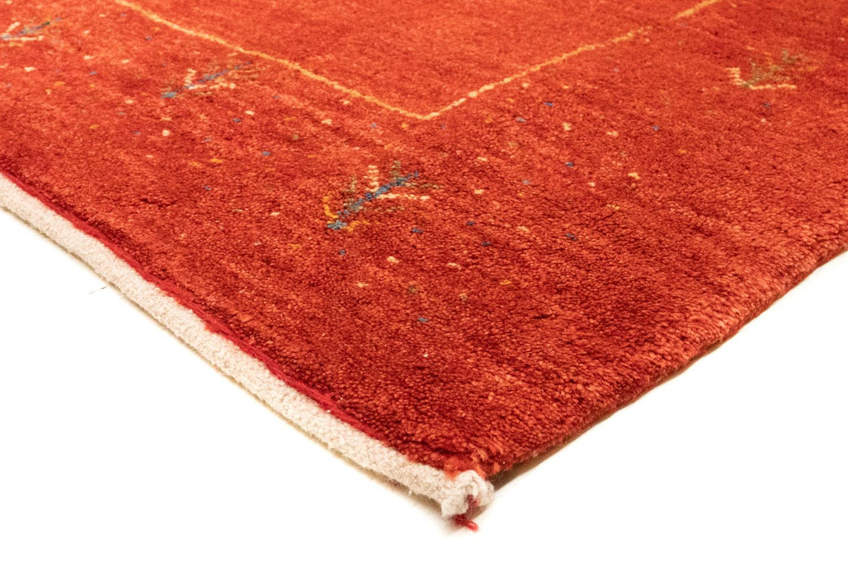 Tapis Gabbeh - Persan - 243 x 181 cm - rouge