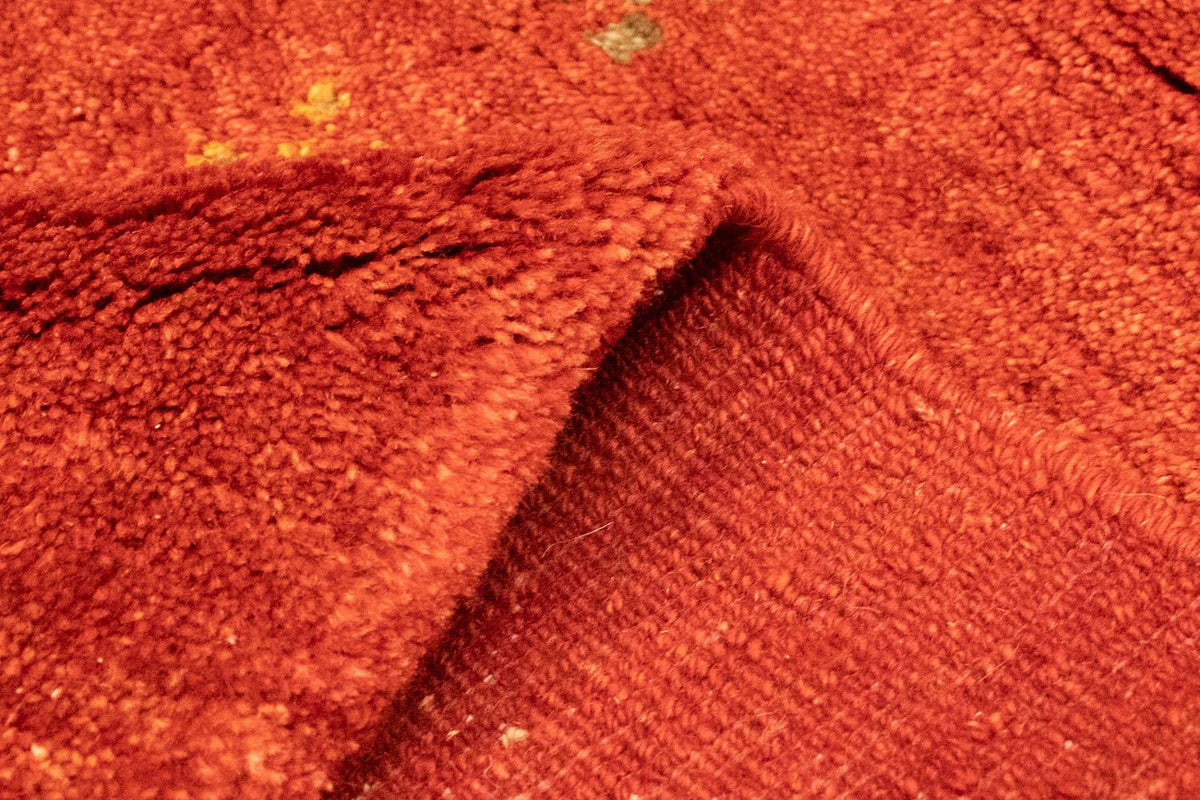 Tapis Gabbeh - Persan - 243 x 181 cm - rouge