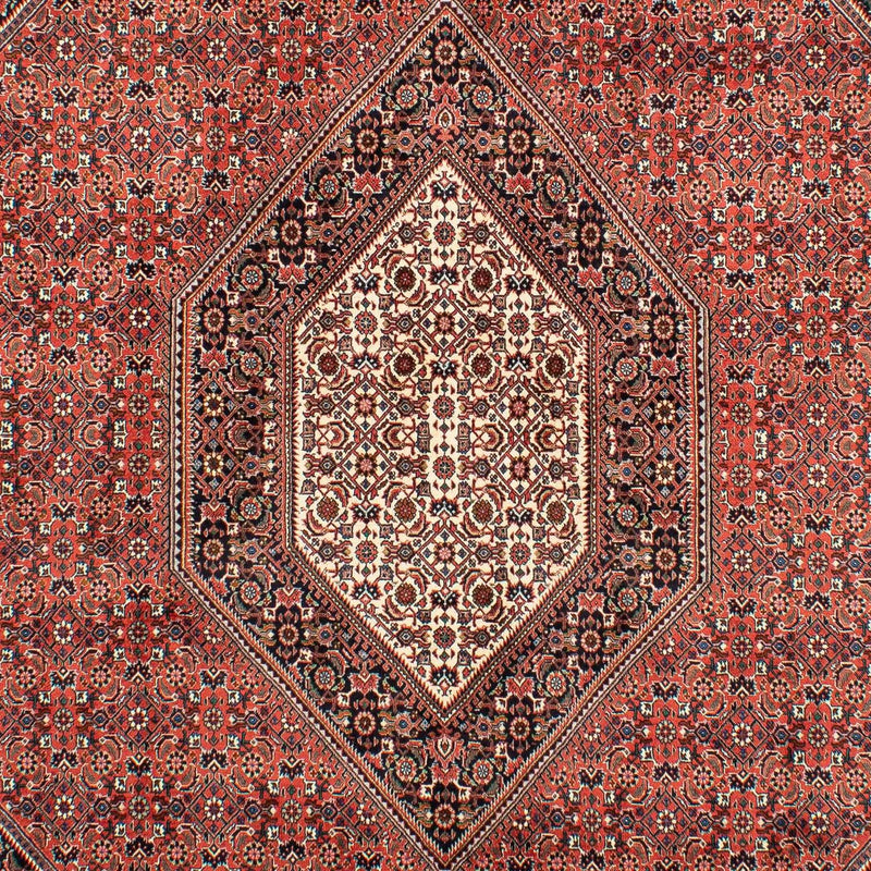 Tapis persan - Bidjar - 300 x 203 cm - rouge clair