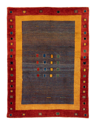 Tapis Gabbeh - Loribaft Persan - 158 x 112 cm - rouge