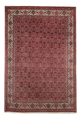 Tapis persan - Bidjar - 309 x 209 cm - rouge foncé
