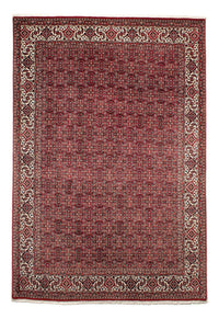 Tapis persan - Bidjar - 309 x 209 cm - rouge foncé