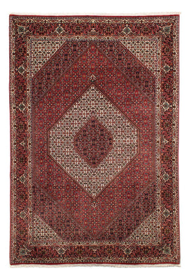 Tapis persan - Bidjar - 300 x 203 cm - rouge foncé
