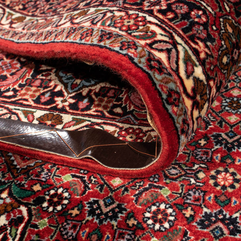 Tapis persan - Bidjar - 300 x 203 cm - rouge foncé