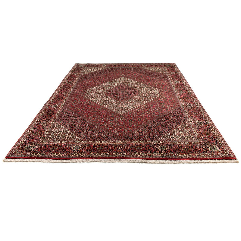 Tapis persan - Bidjar - 300 x 203 cm - rouge foncé