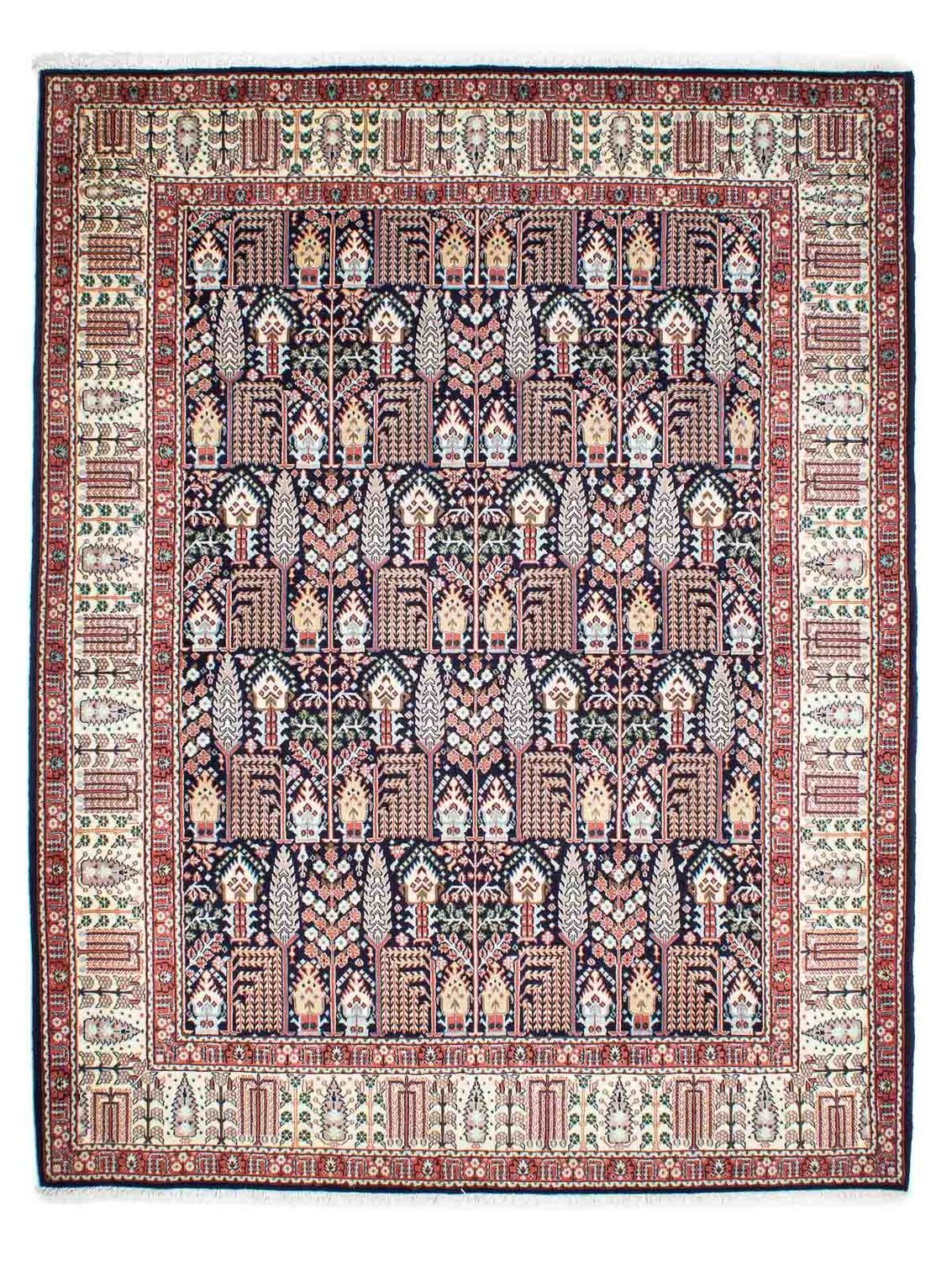 Tapis persan - Classique - 230 x 177 cm - bleu foncé