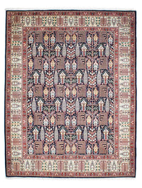 Tapis persan - Classique - 230 x 177 cm - bleu foncé