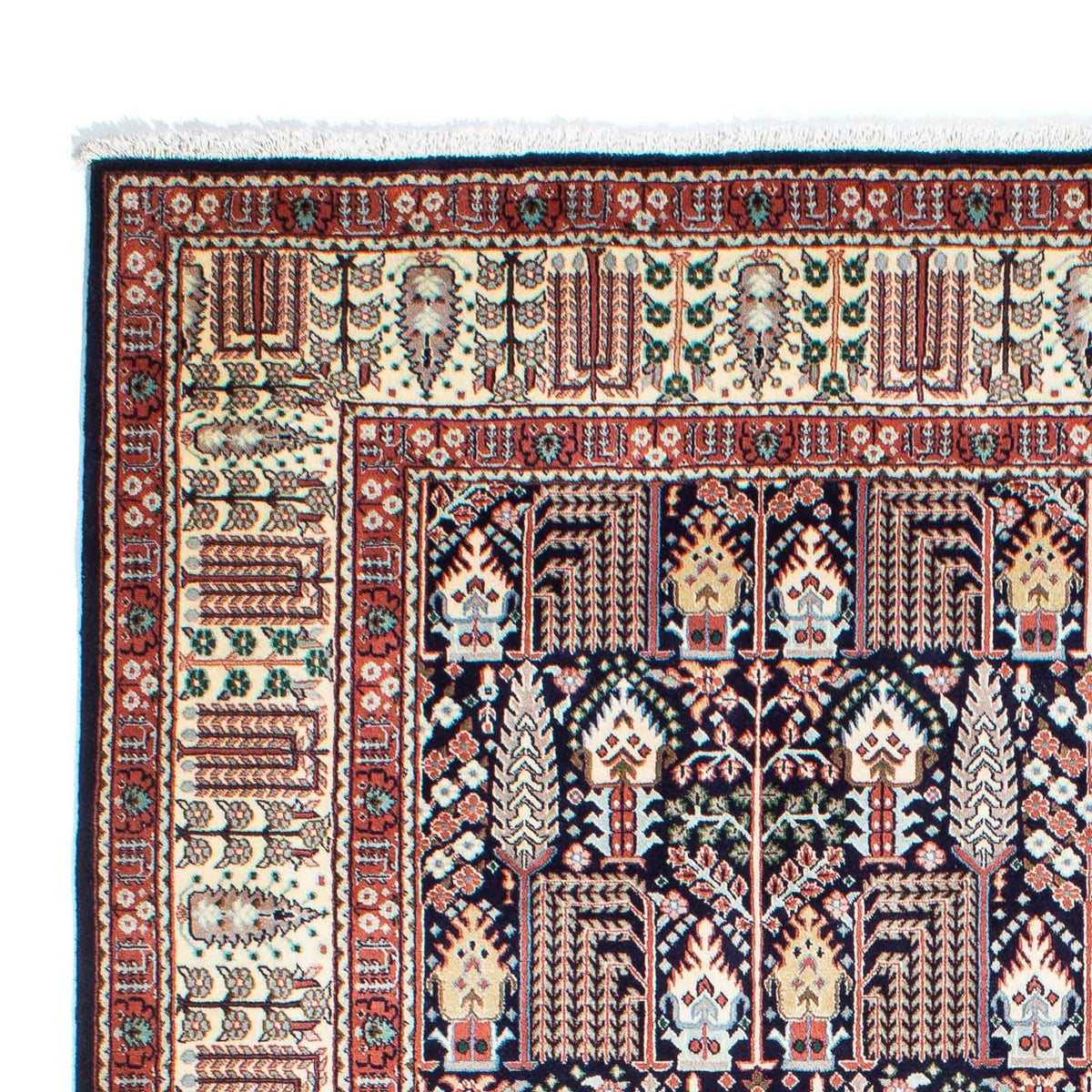 Tapis persan - Classique - 230 x 177 cm - bleu foncé