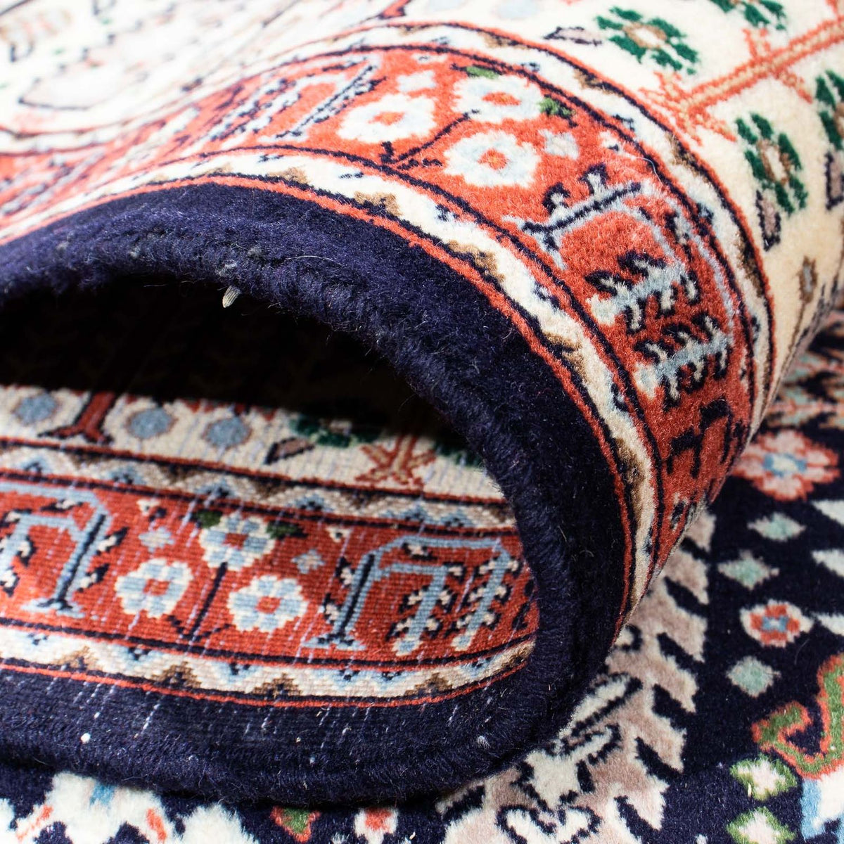 Tapis persan - Classique - 230 x 177 cm - bleu foncé