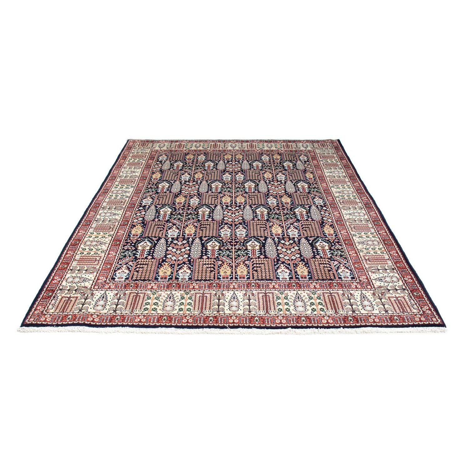 Tapis persan - Classique - 230 x 177 cm - bleu foncé