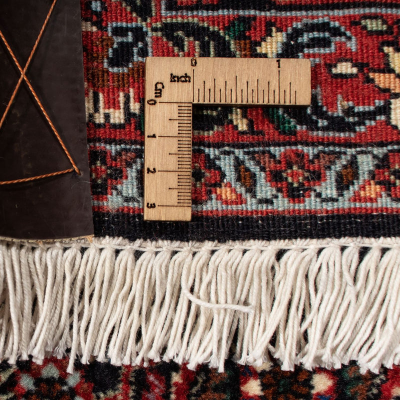 Tapis persan - Bidjar - 309 x 208 cm - rouge foncé