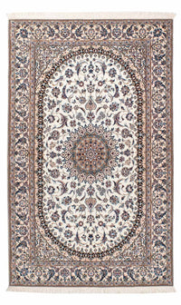 Tapis persan - Nain - Premium - 204 x 129 cm - beige