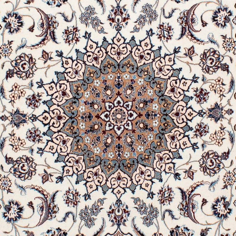 Tapis persan - Nain - Premium - 204 x 129 cm - beige