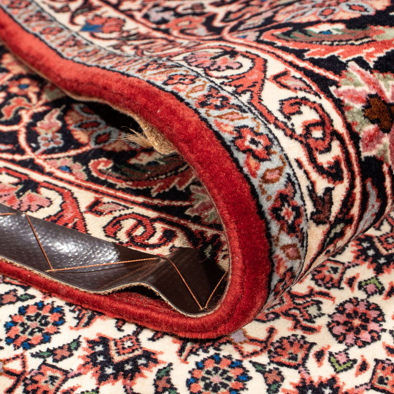 Tapis persan - Bidjar - 289 x 204 cm - rouge foncé