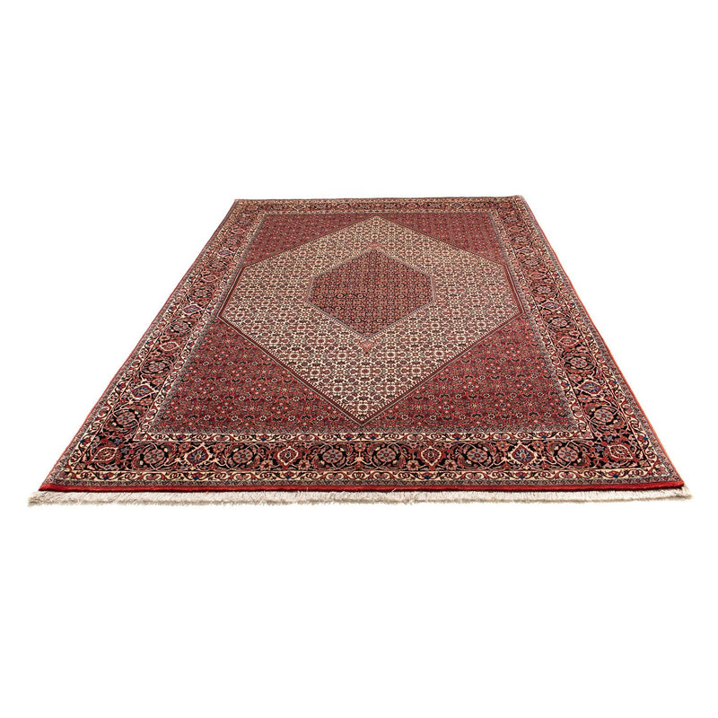 Tapis persan - Bidjar - 289 x 204 cm - rouge foncé