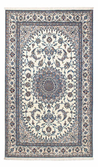 Tapis persan - Nain - Premium - 205 x 128 cm - beige