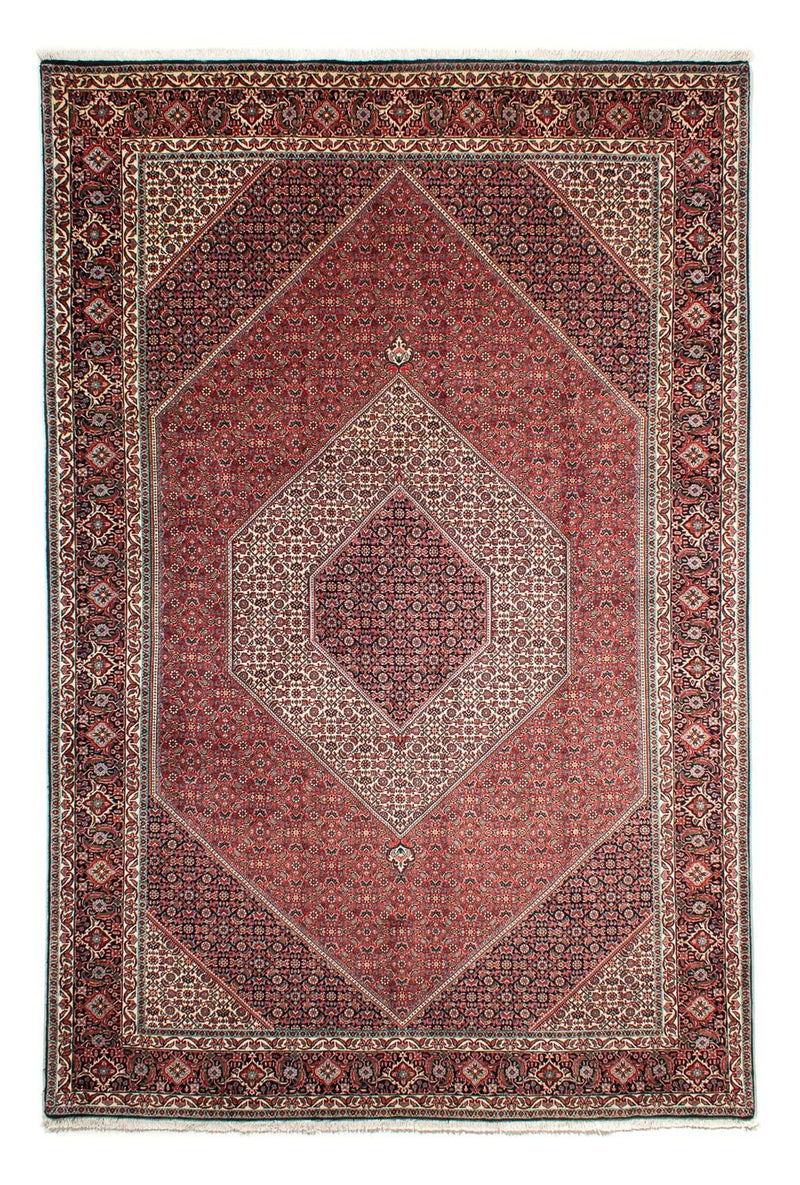 Tapis persan - Bidjar - 311 x 205 cm - rouge clair