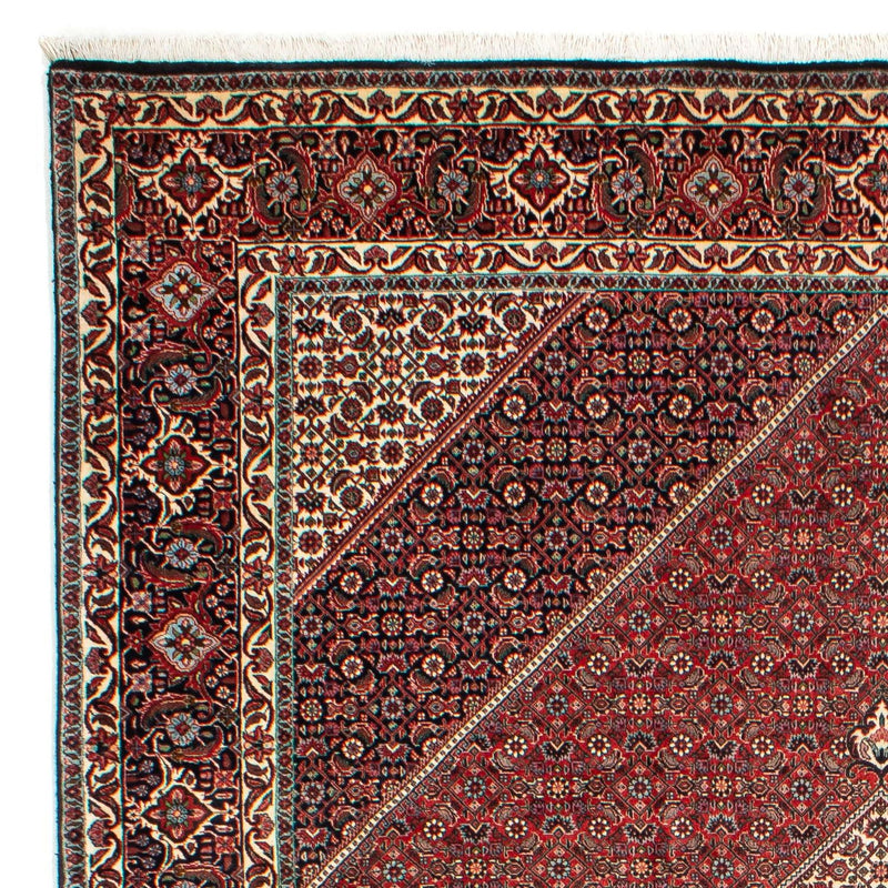 Tapis persan - Bidjar - 311 x 205 cm - rouge clair