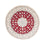 Tapis persan - Nain ronde  - 250 x 250 cm - rouge