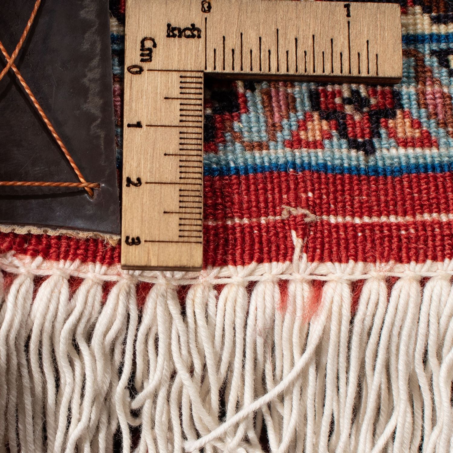 Tapis persan - Bidjar - 288 x 207 cm - rouge clair
