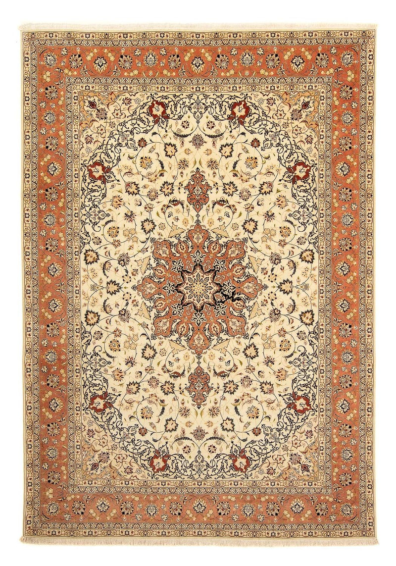 Tapis persan - Tabriz - Royal - 352 x 254 cm - beige