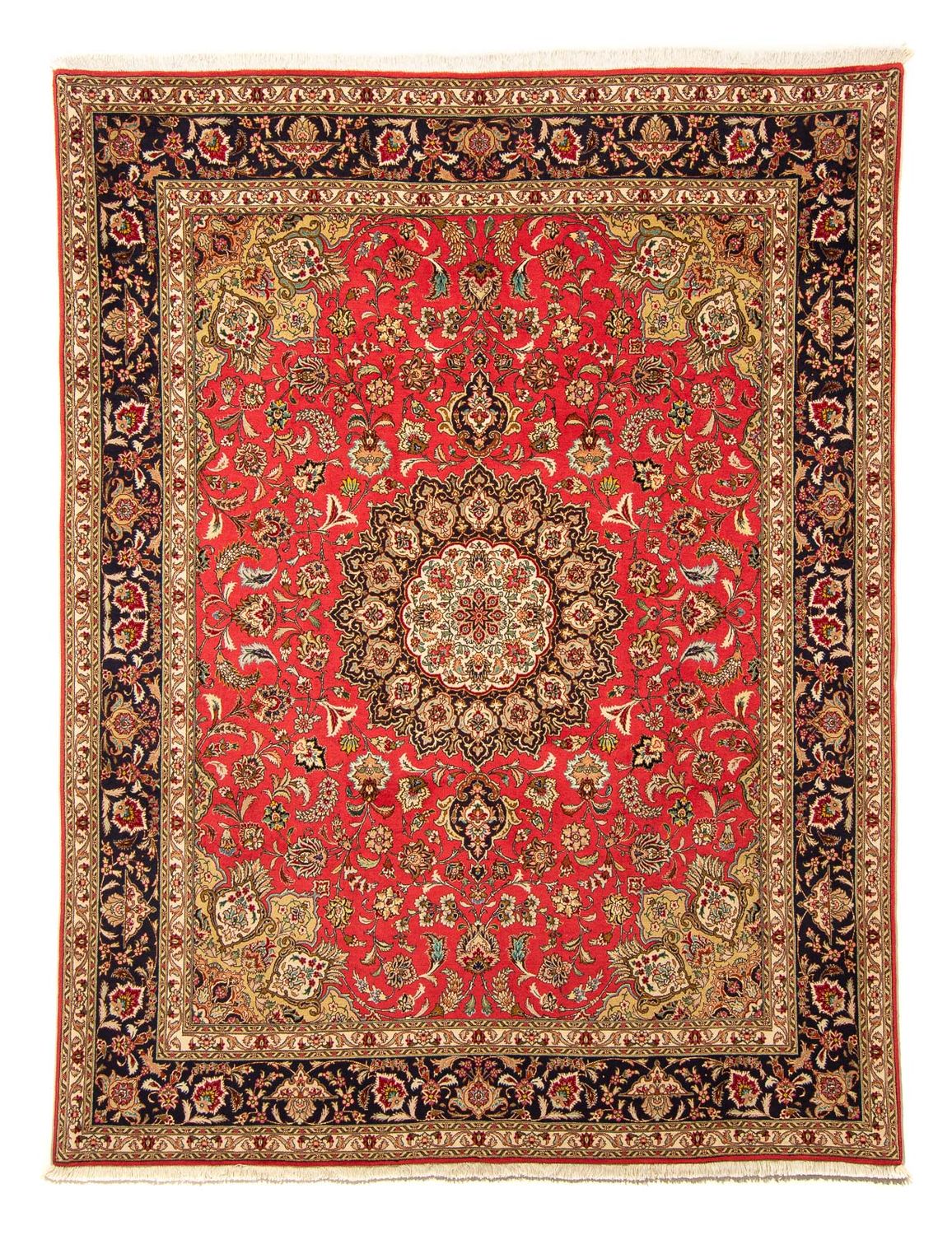 Tapis persan - Tabriz - Royal - 250 x 200 cm - rouge