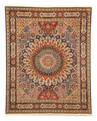 Tapis persan - Tabriz - Royal - 250 x 207 cm - marron clair