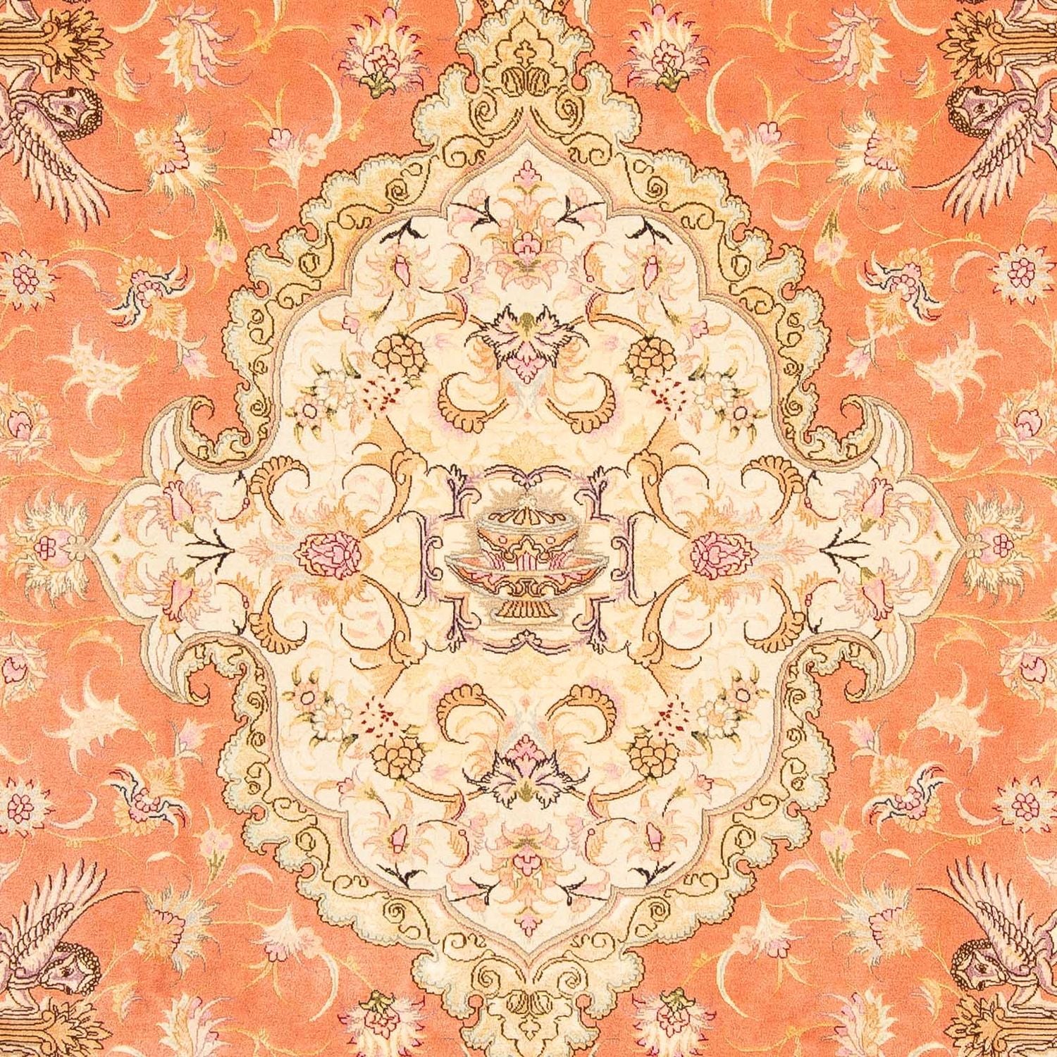 Tapis persan - Tabriz - Royal - 304 x 200 cm - beige