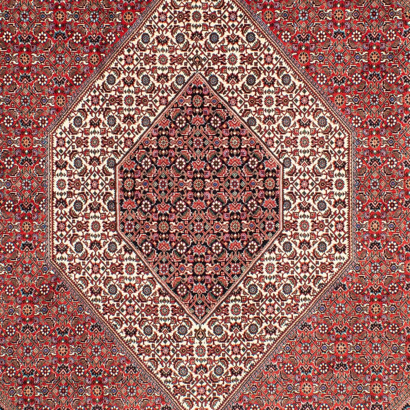 Tapis persan - Bidjar - 300 x 203 cm - rouge clair