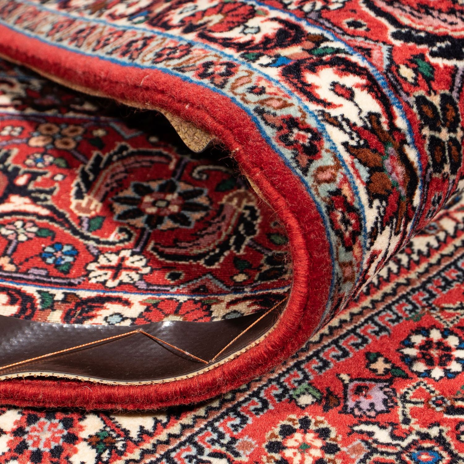Tapis persan - Bidjar - 300 x 203 cm - rouge clair