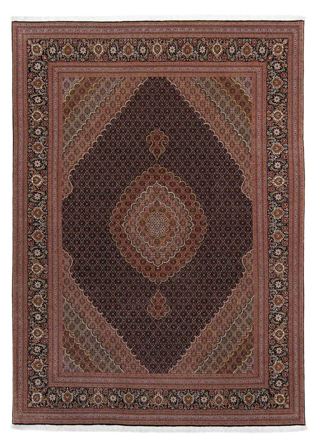 Tapis persan - Tabriz - 353 x 255 cm - marron