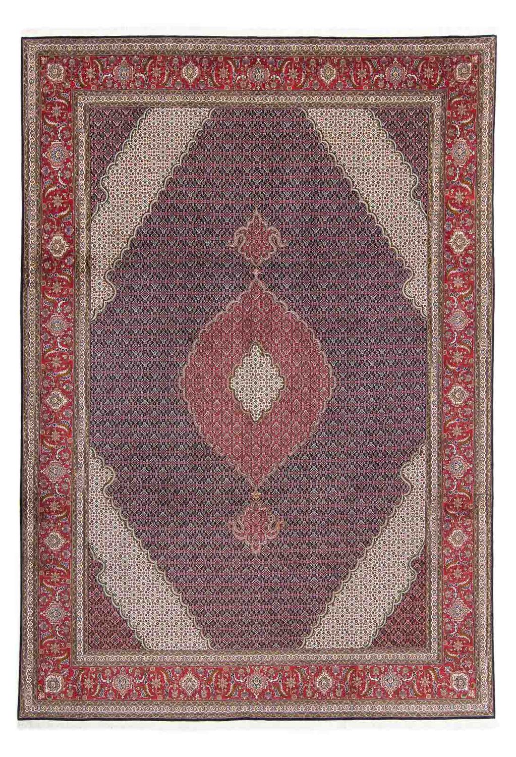 Tapis persan - Tabriz - 360 x 252 cm - rouge