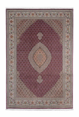 Tapis persan - Tabriz - 302 x 203 cm - rouge
