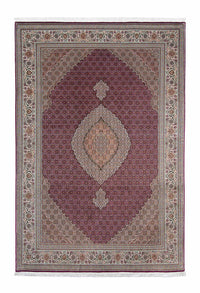 Tapis persan - Tabriz - 302 x 203 cm - rouge