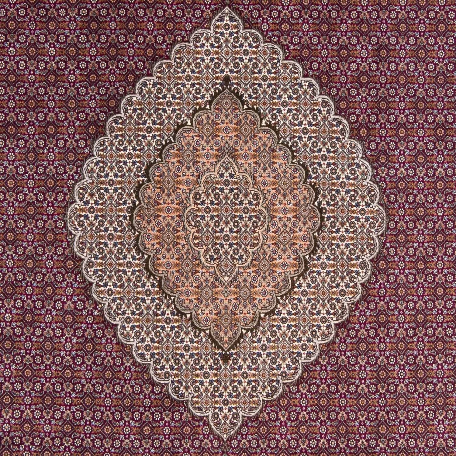 Tapis persan - Tabriz - 302 x 203 cm - rouge
