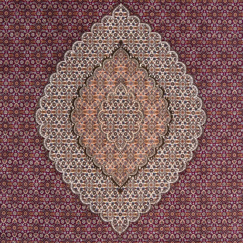 Tapis persan - Tabriz - 302 x 203 cm - rouge