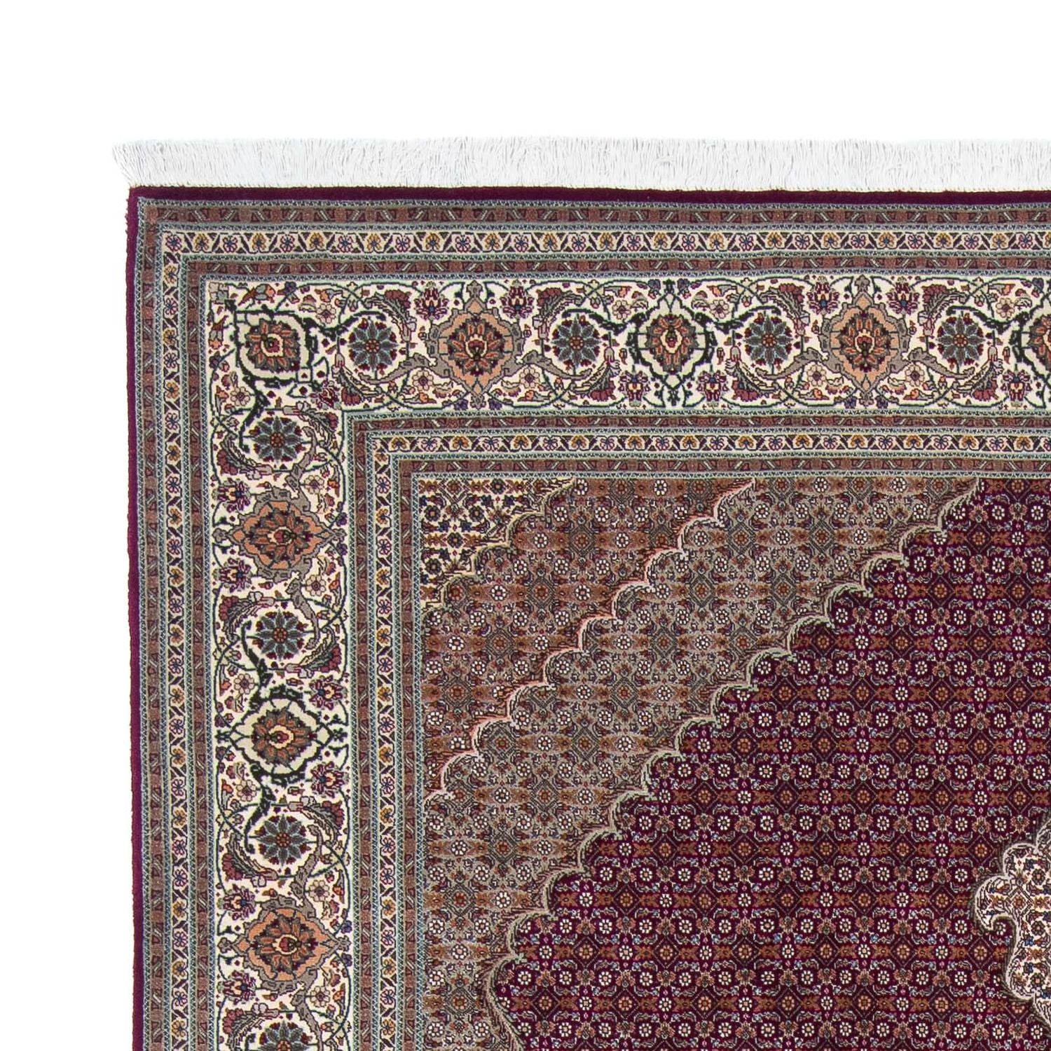 Tapis persan - Tabriz - 302 x 203 cm - rouge