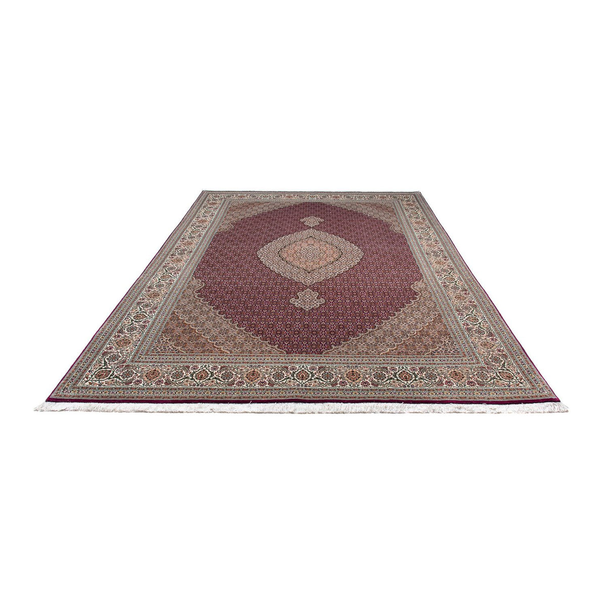 Tapis persan - Tabriz - 302 x 203 cm - rouge