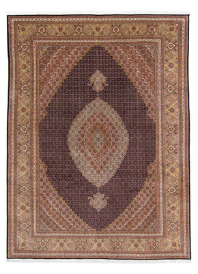 Tapis persan - Tabriz - 336 x 250 cm - marron